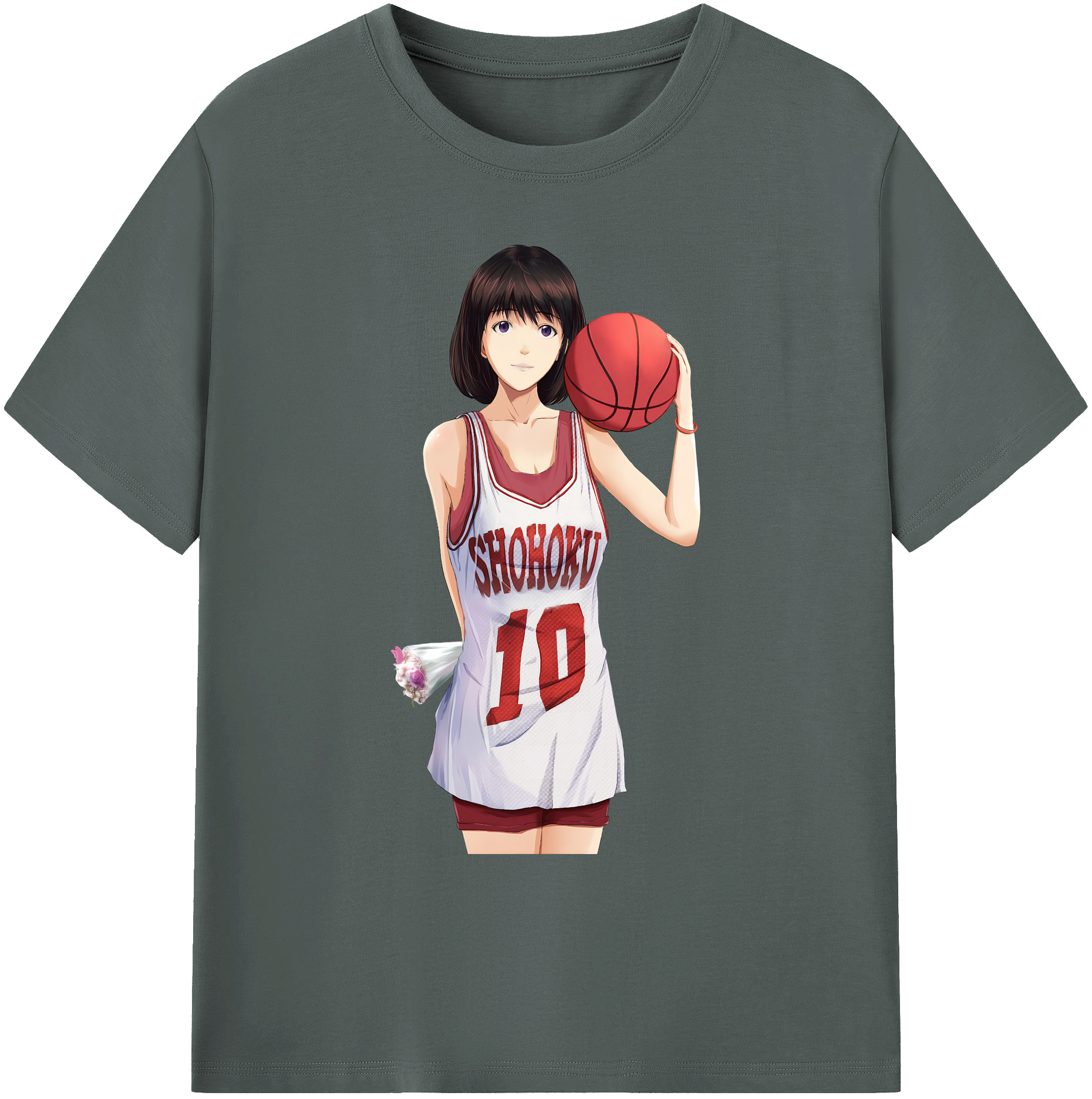 （画像用） SLAM DUNK／スラムダンク 綿100％ メンズ半袖Tシャツ｜肌触りやわらか＆通気性